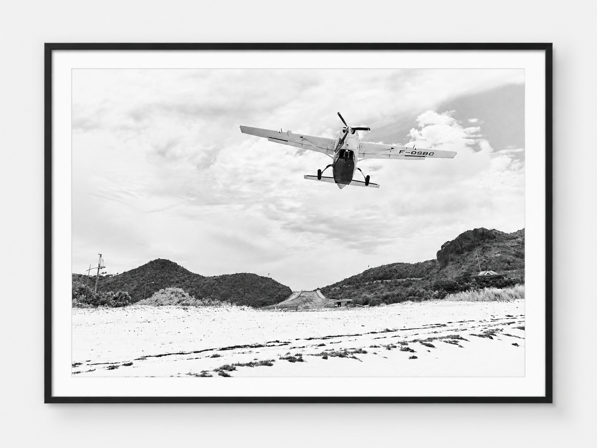 Departures framed view