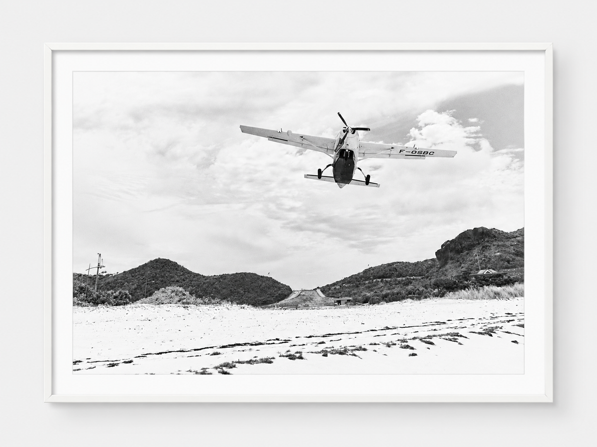 Departures framed view