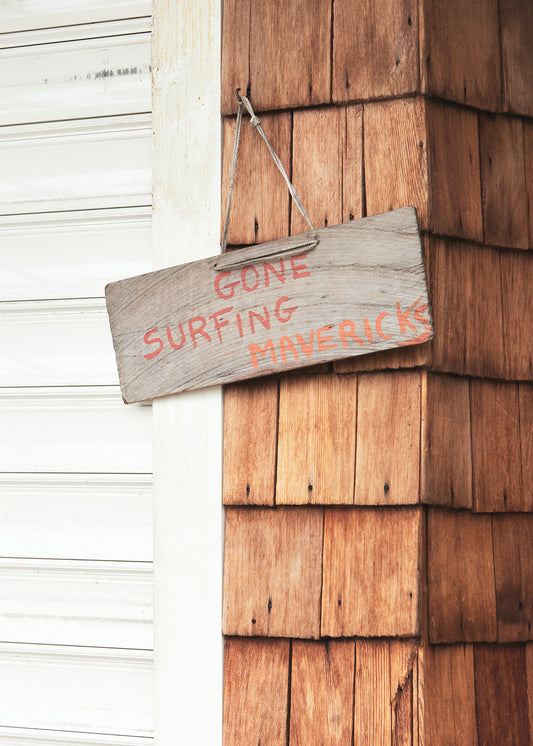 Gone Surfing fine art photography print