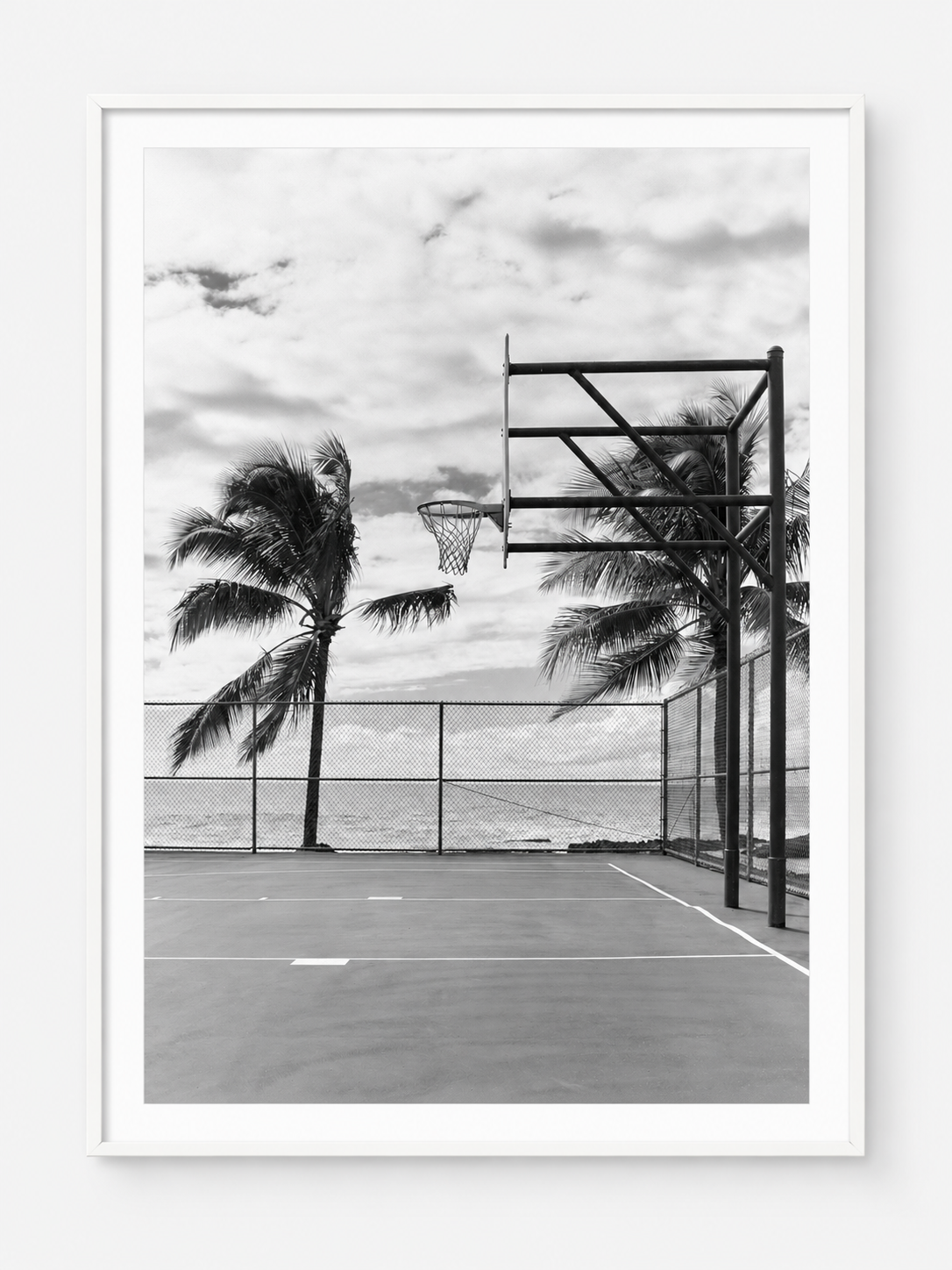 One on One framed view