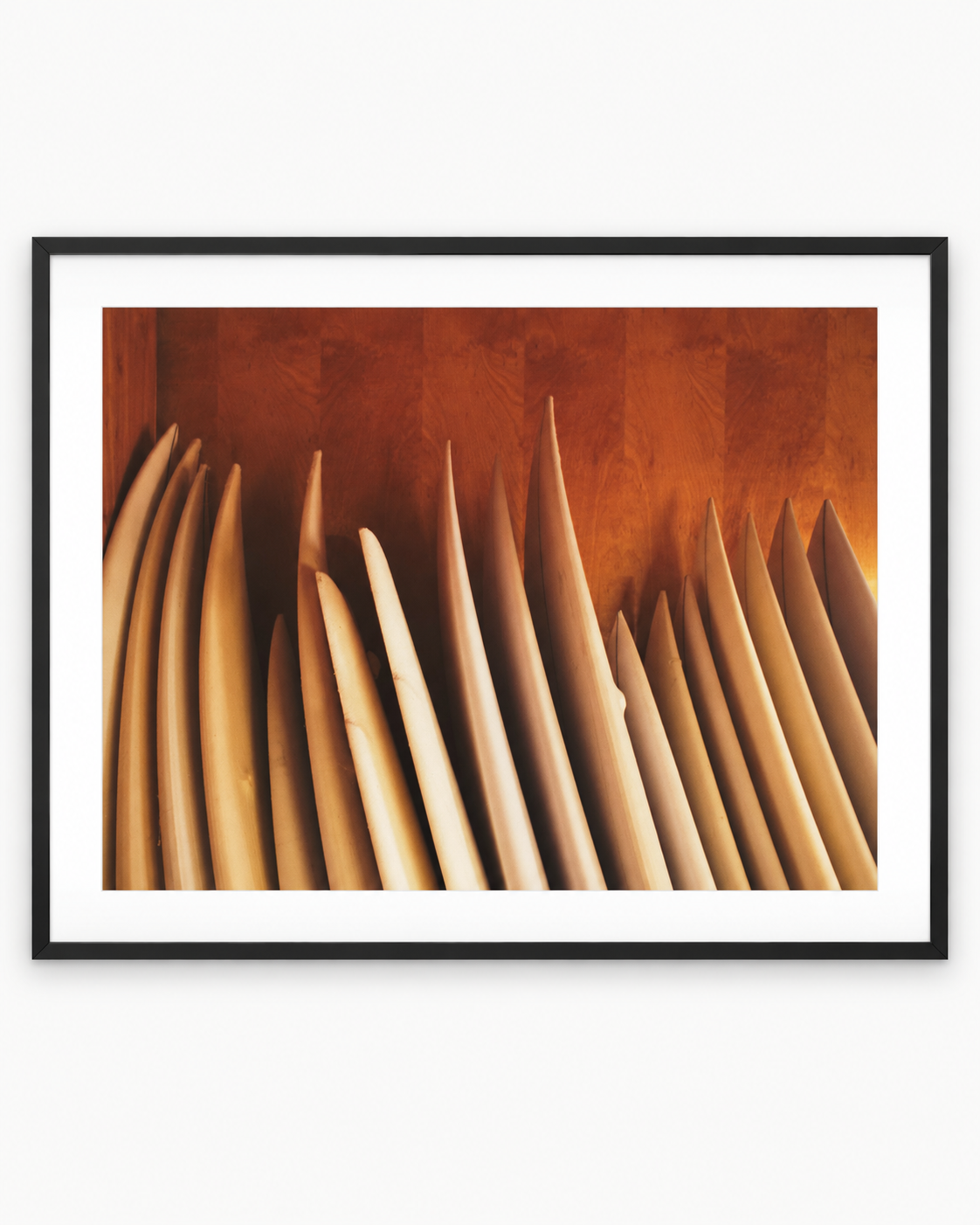 Shaped framed view